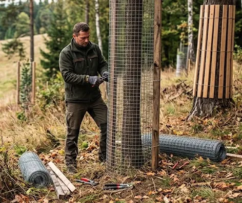 Mechanická ochrana stromčekov a stromov