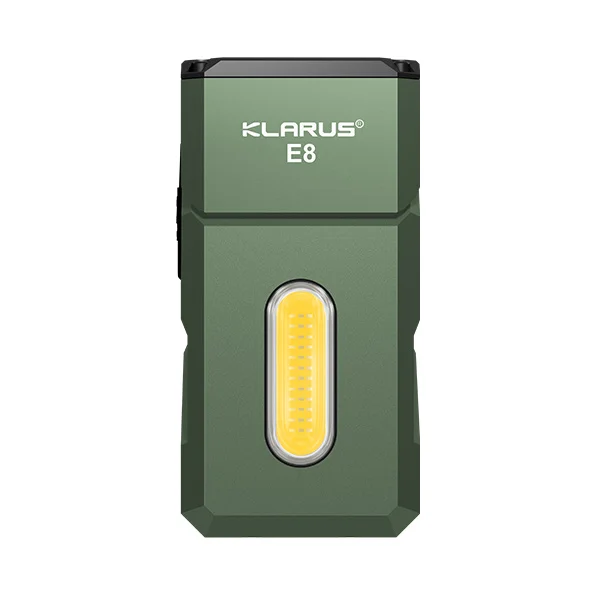 KLARUS EDC LED Svietidlo E8 Green (1000lm)