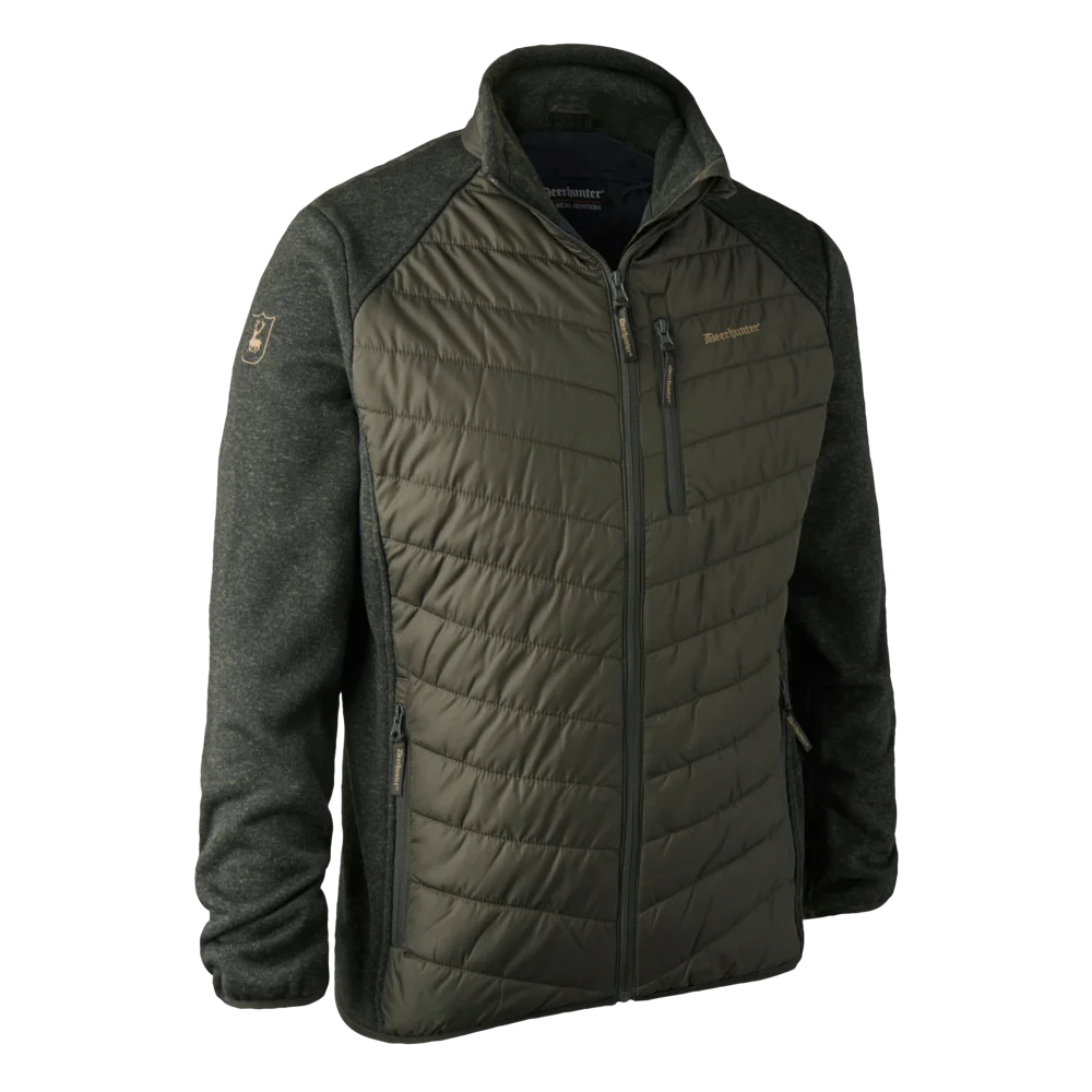 Poľovnícka bunda DEERHUNTER Moor Padded Jacket w. Knit - pánska