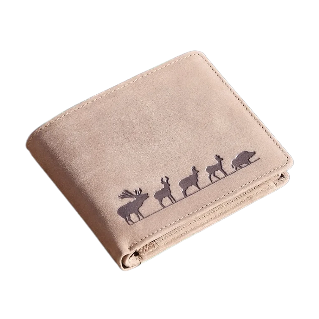 Poľovnícka koženná peňaženka 40 - Lovu zdar!