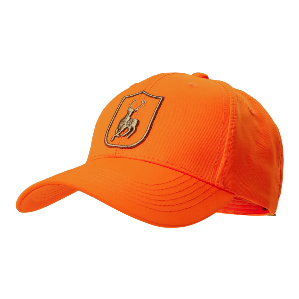 Poľovnícka oranžová šiltovka  DEERHUNTER Shield Cap