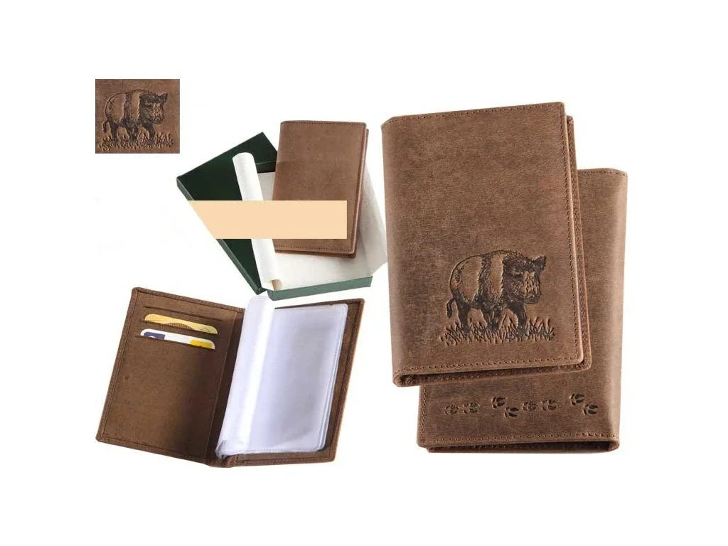 Poľovnícke púzdro na doklady, dokladovka - diviak