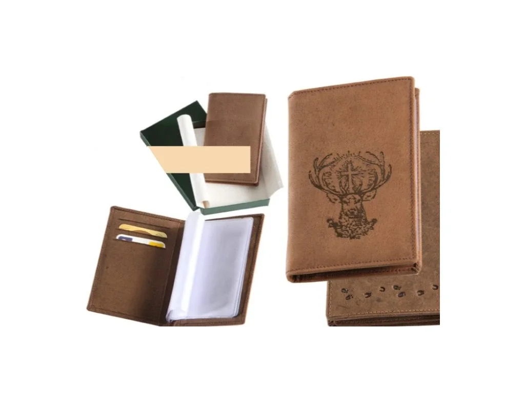 Poľovnícke púzdro na doklady, dokladovka - Sv. Hubert