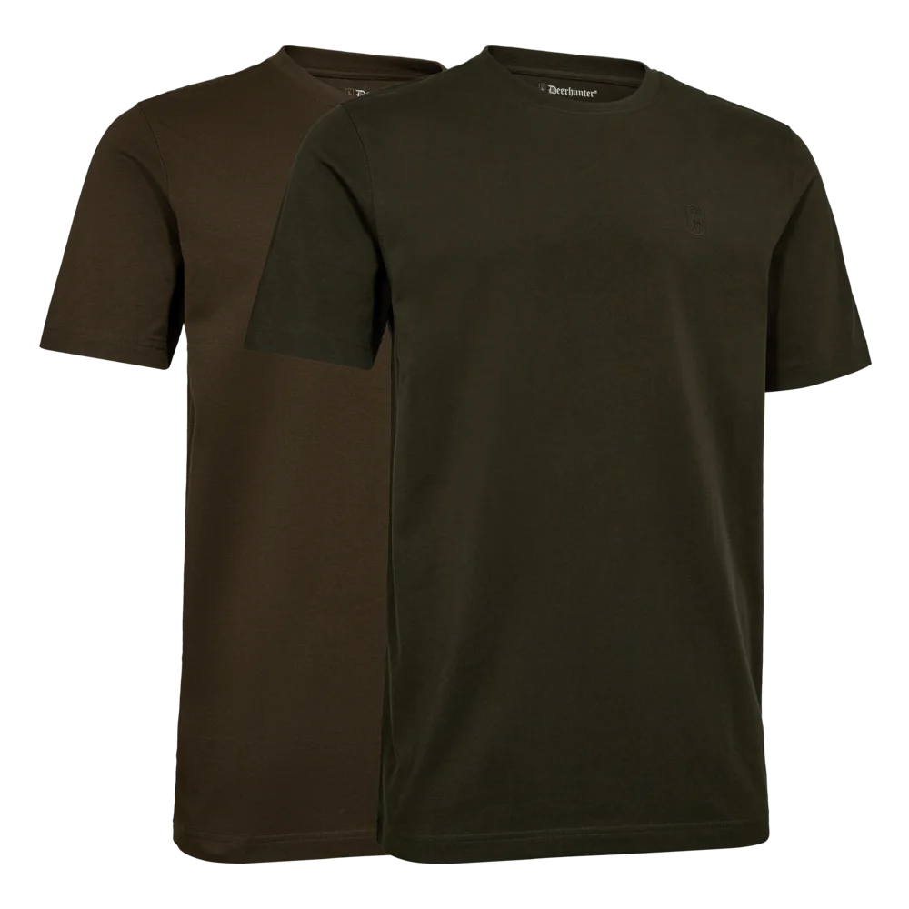 Poľovnícke tričko DEERHUNTER 2-pack T-shirt - dvojbalenie tričká