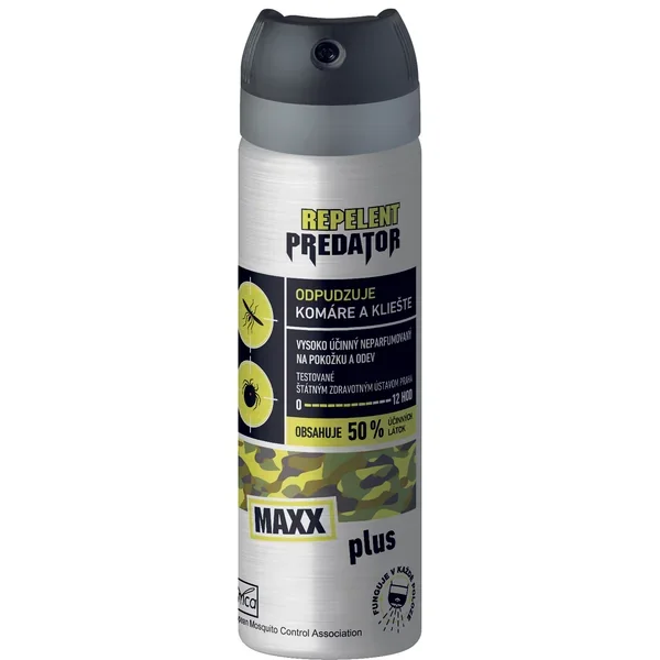 Repelent PREDATOR MAXX plus sprej 50% 80ml Repelent PREDATOR MAXX plus sprej 50% 80ml