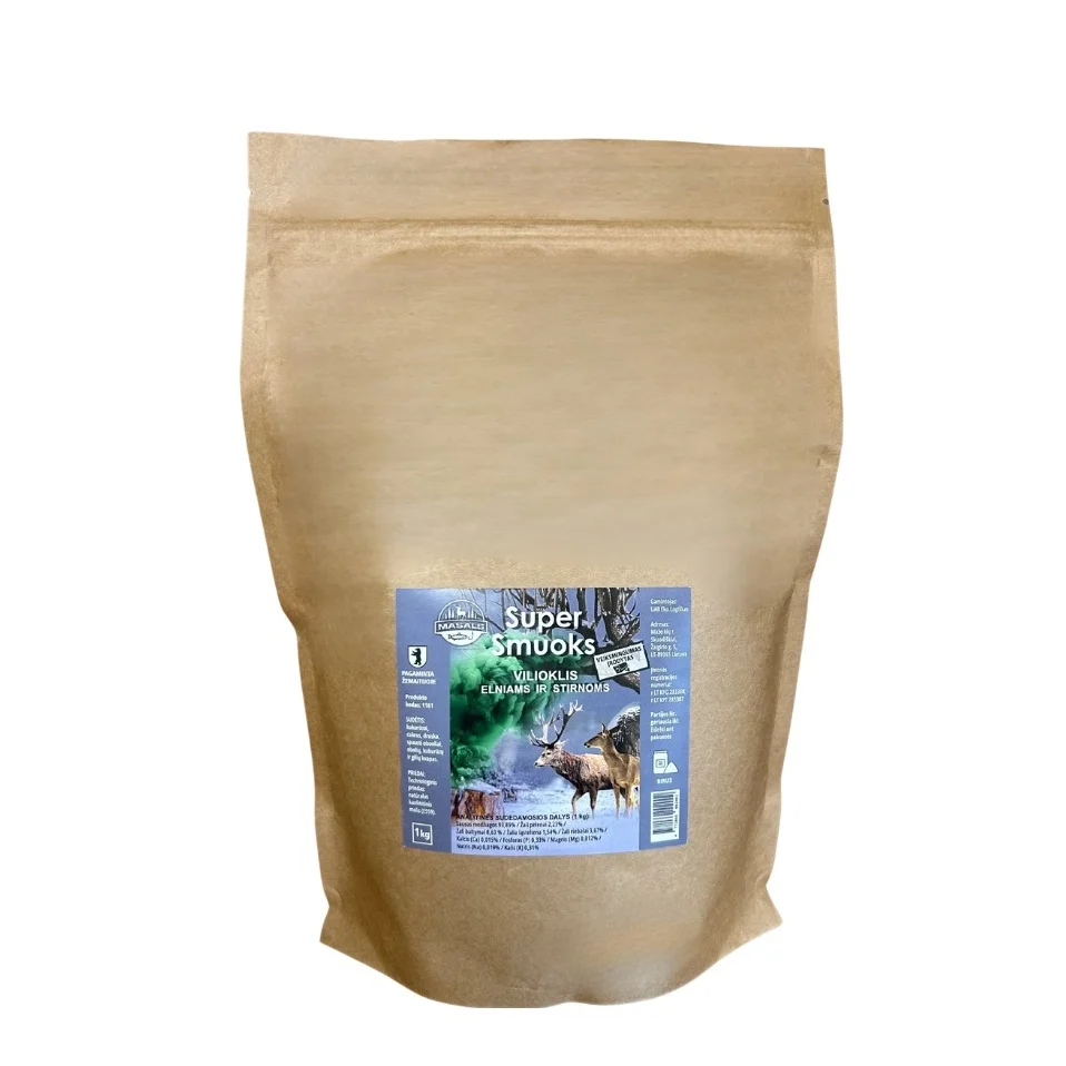 Vnadidlo na jelene a srnce Super Smuoks 3kg (prášok) MASALS
