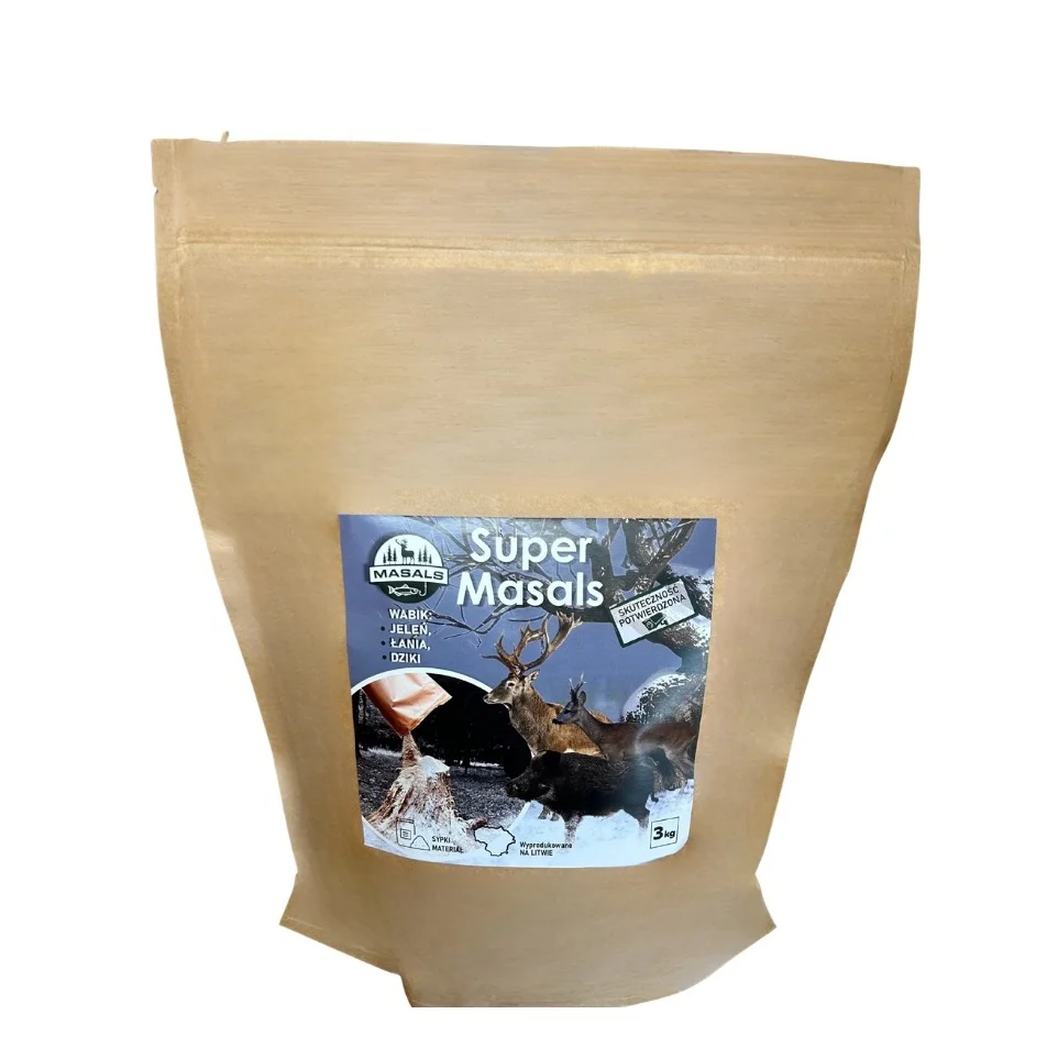 Vnadidlo na zver Diviak/Jeleň/Srnec Super Smuoks 3kg (prášok) MASALS