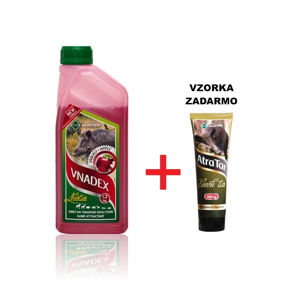 Vnadidlo na zver VNADEX Nectar jablko 1,2kg